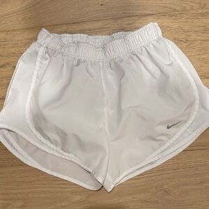Nike Women's White Athletic Shorts